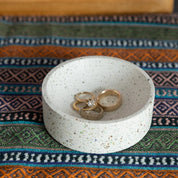 4" Catch-All | White Terrazzo - pretti.cool