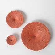 Dimple Wall Hook, Small | Coral Terrazzo - pretti.cool
