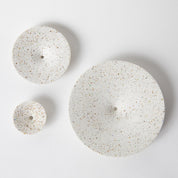 Dimple Wall Hook, Large | White Terrazzo - pretti.cool