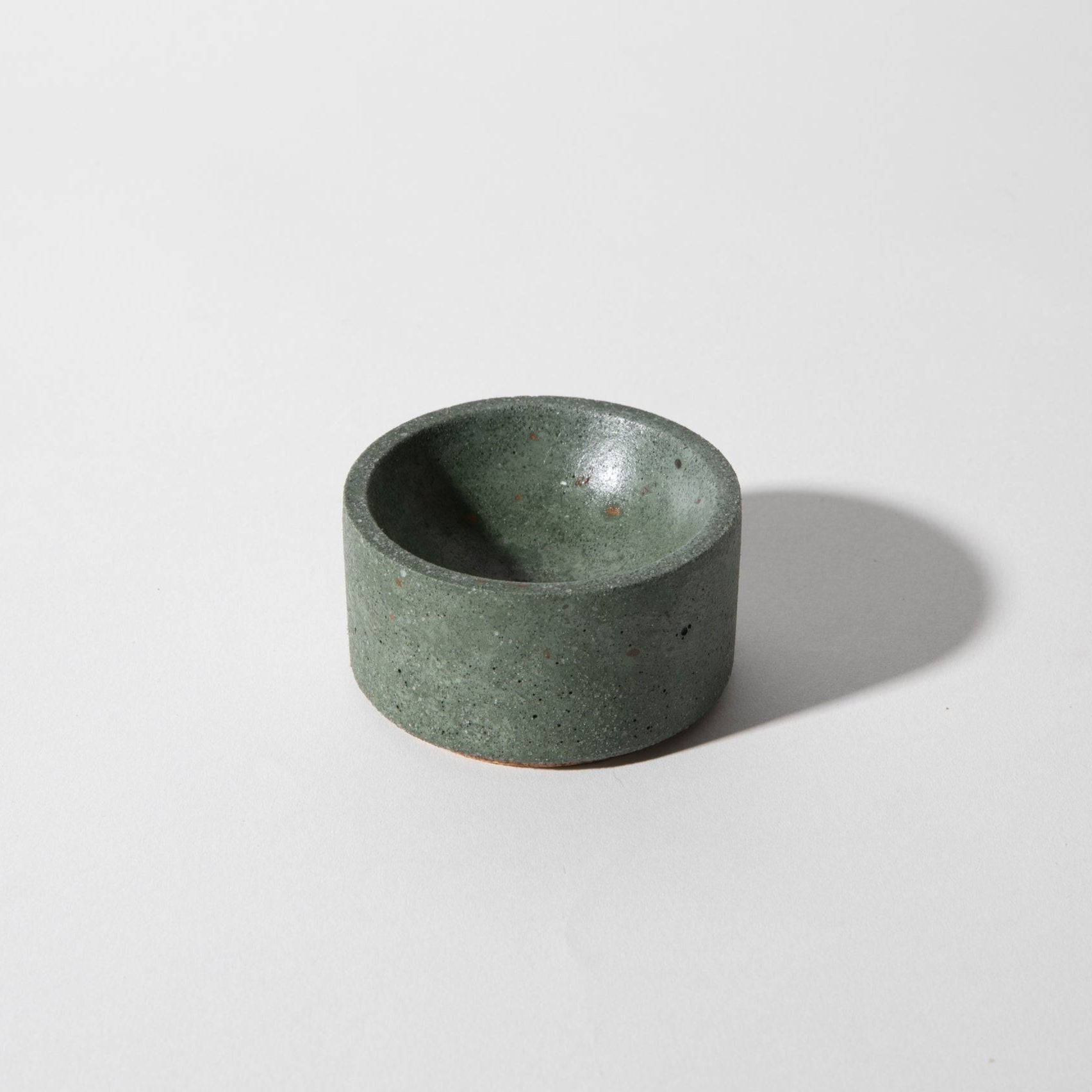 Round Incense Holder | Dark Green Terrazzo - pretti.cool