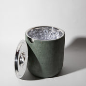 Ice Bucket | Dark Green Terrazzo - pretti.cool