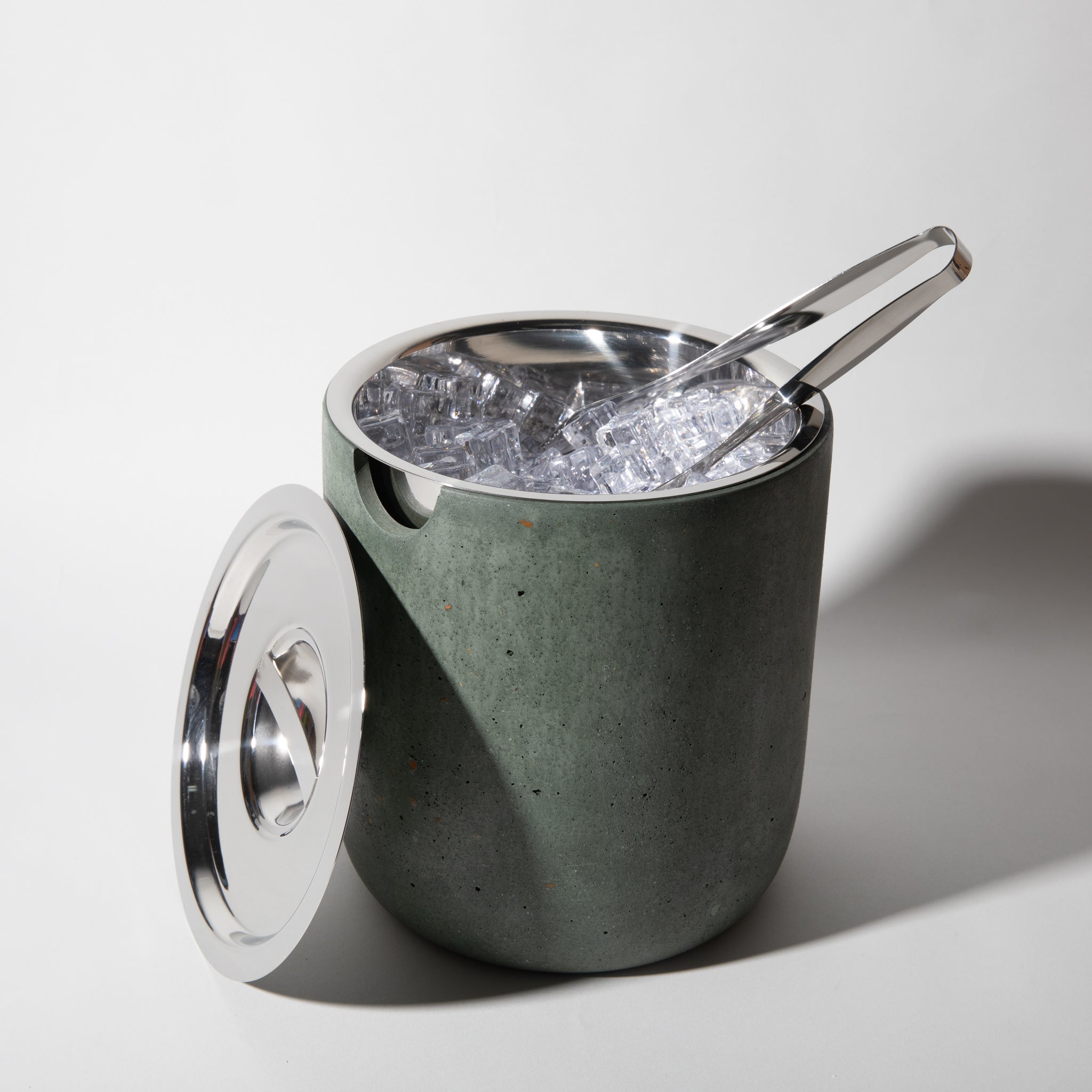 Ice Bucket | Dark Green Terrazzo - pretti.cool
