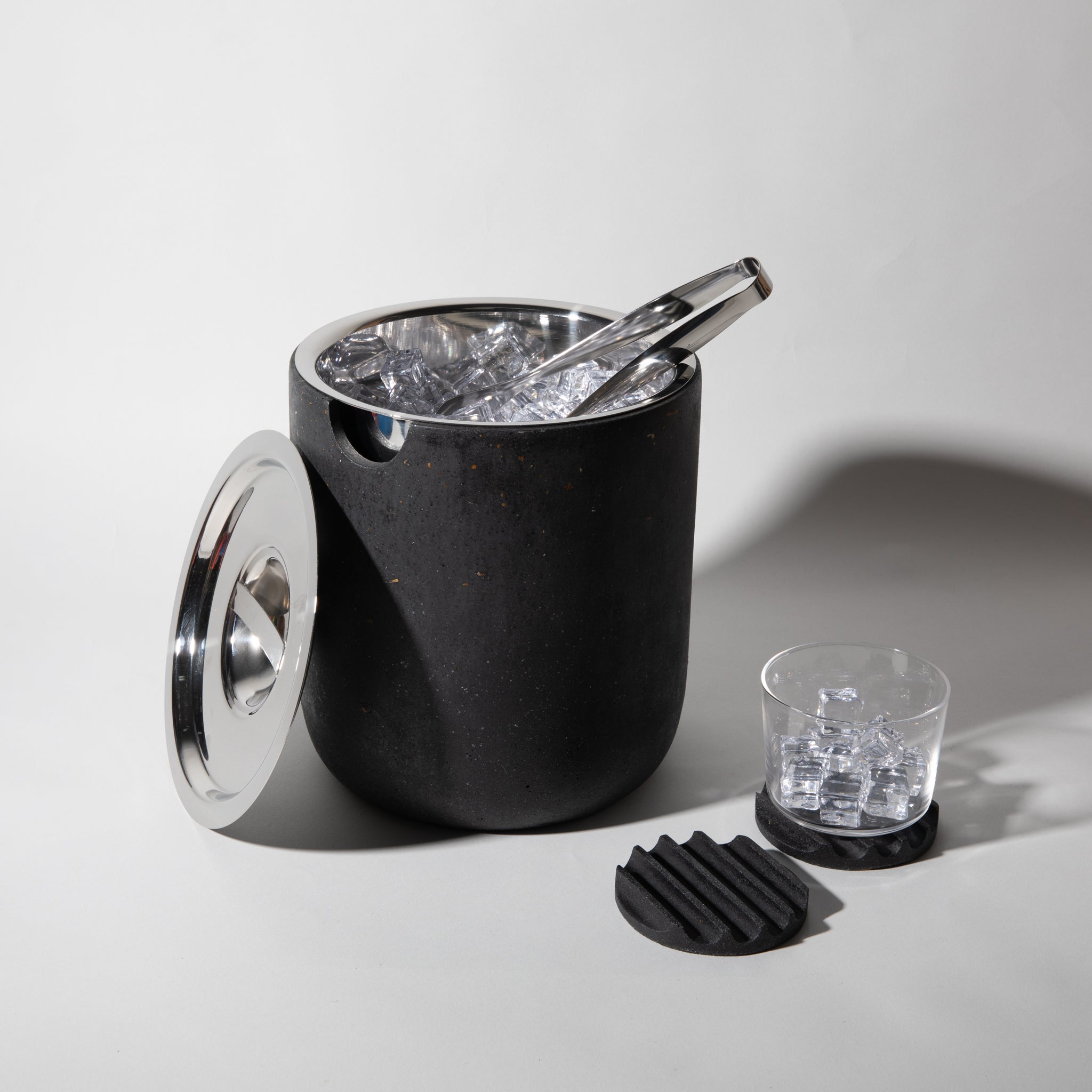 Ice Bucket | Black Terrazzo - pretti.cool