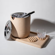 Ice Bucket w/ Tray | Peach Terrazzo - pretti.cool