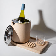 Ice Bucket w/ Tray | Peach Terrazzo - pretti.cool