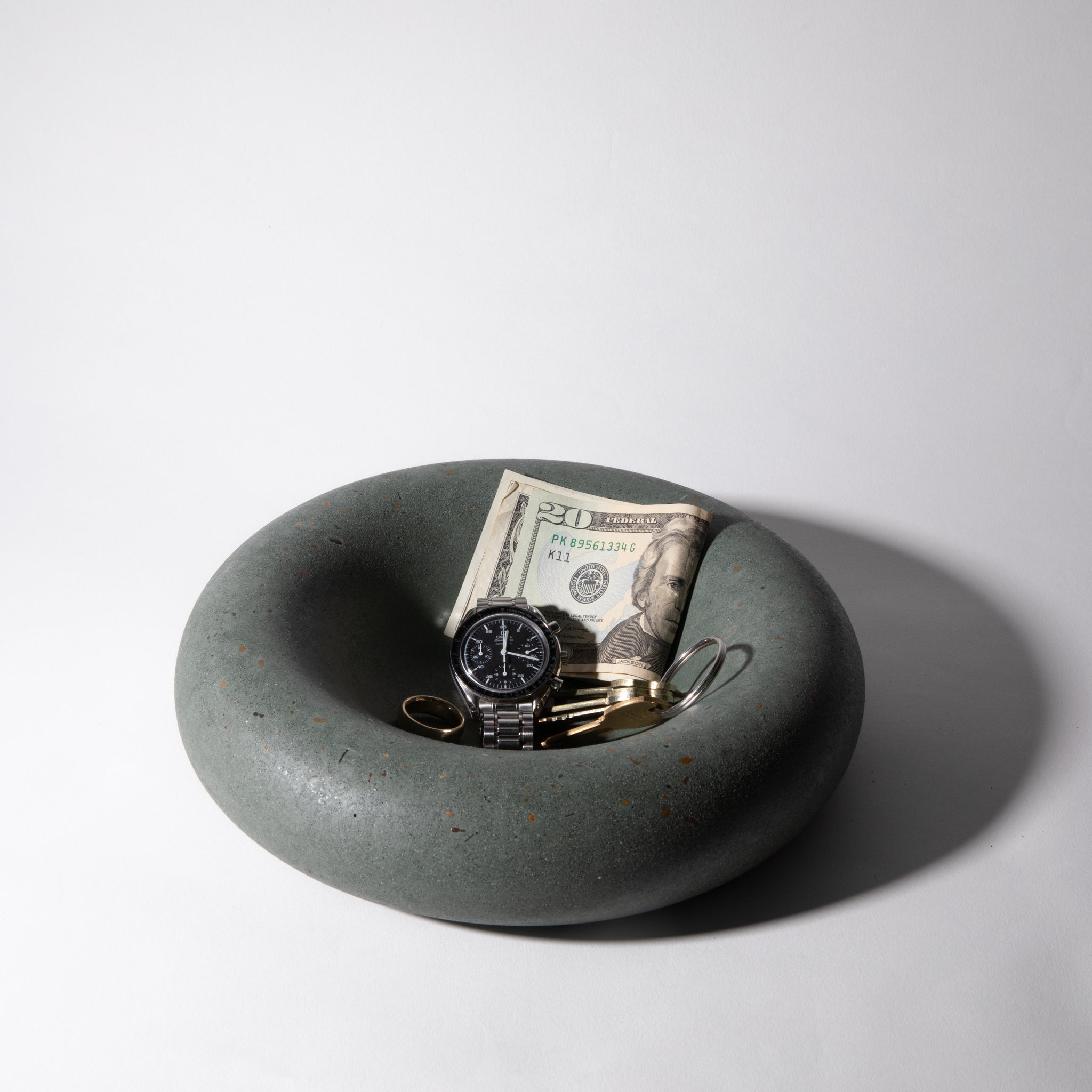 Bubble Catch All (Large) | Dark Green Terrazzo - pretti.cool