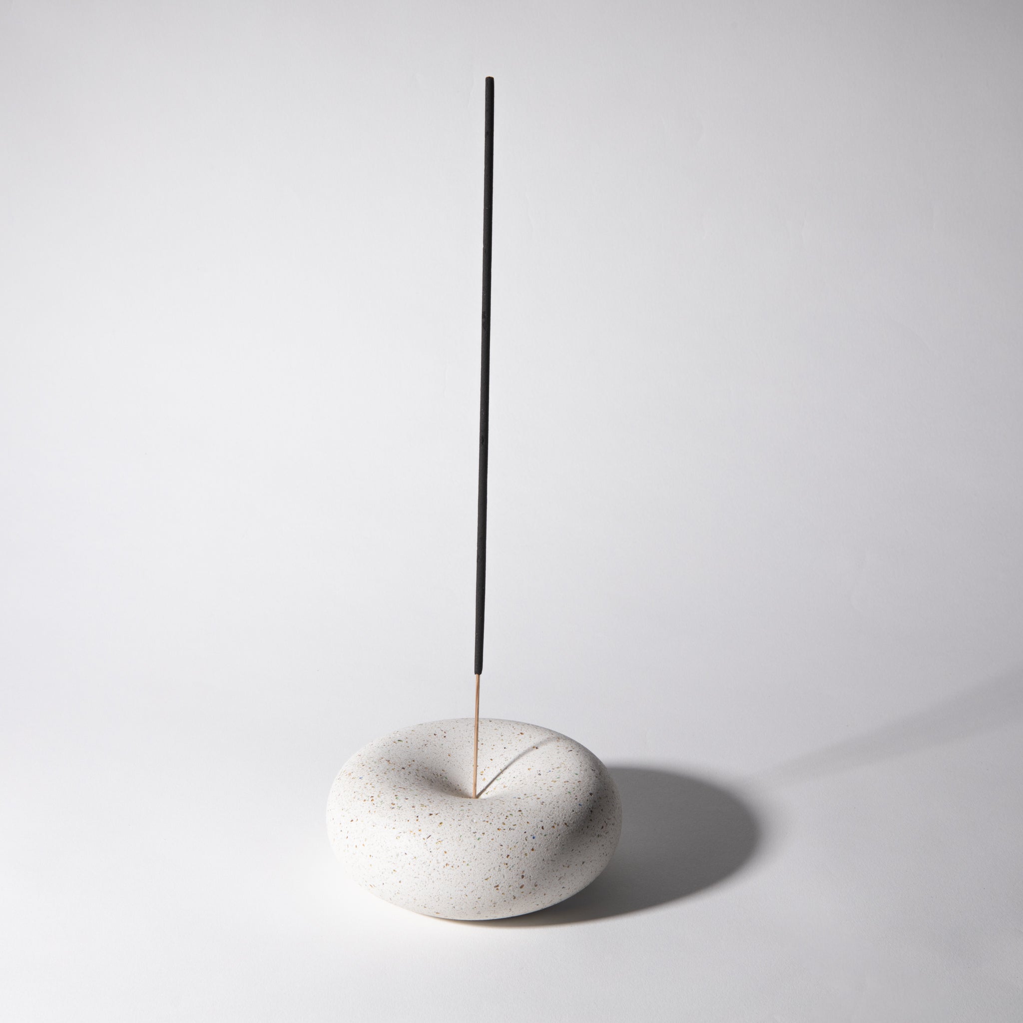 Bubble Incense Holder | White Terrazzo - pretti.cool