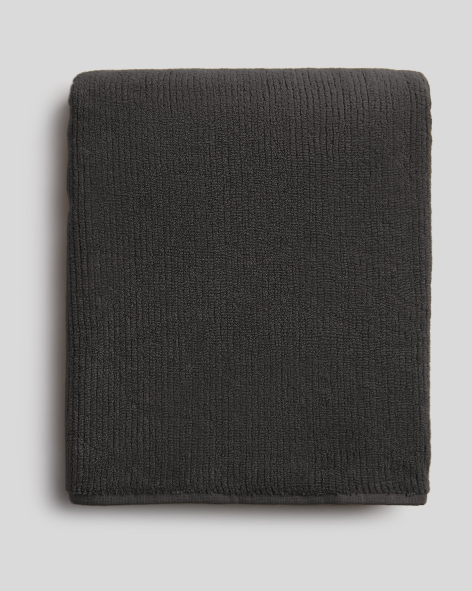 Soft Rib Towels in Onyx by Parachute Home — view 5