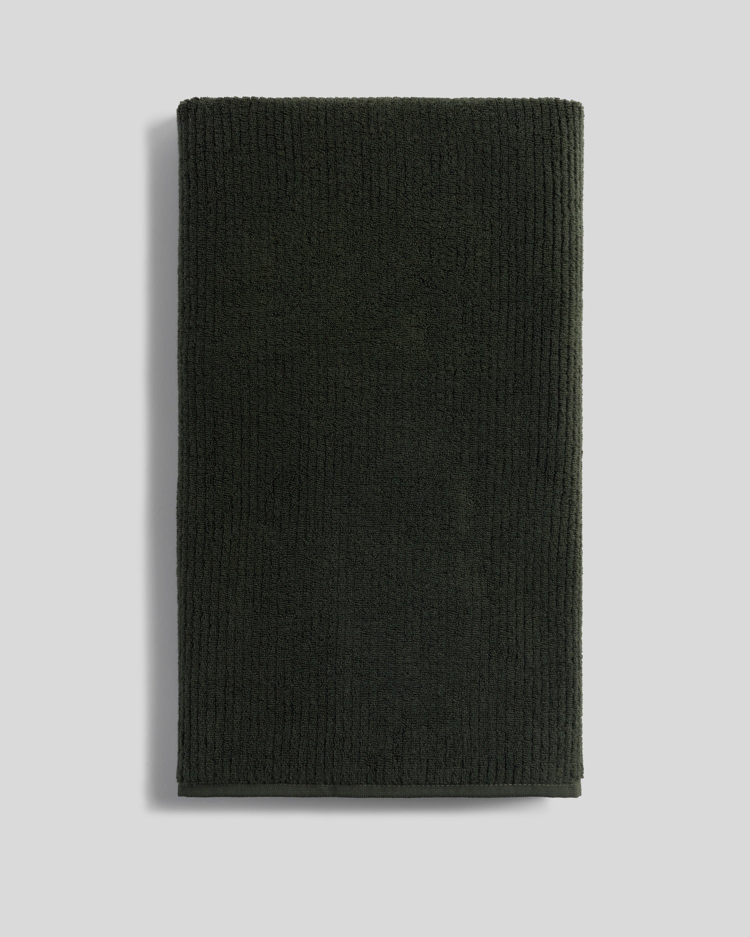 Soft Rib Towels in Evergreen by Parachute Home — view 6