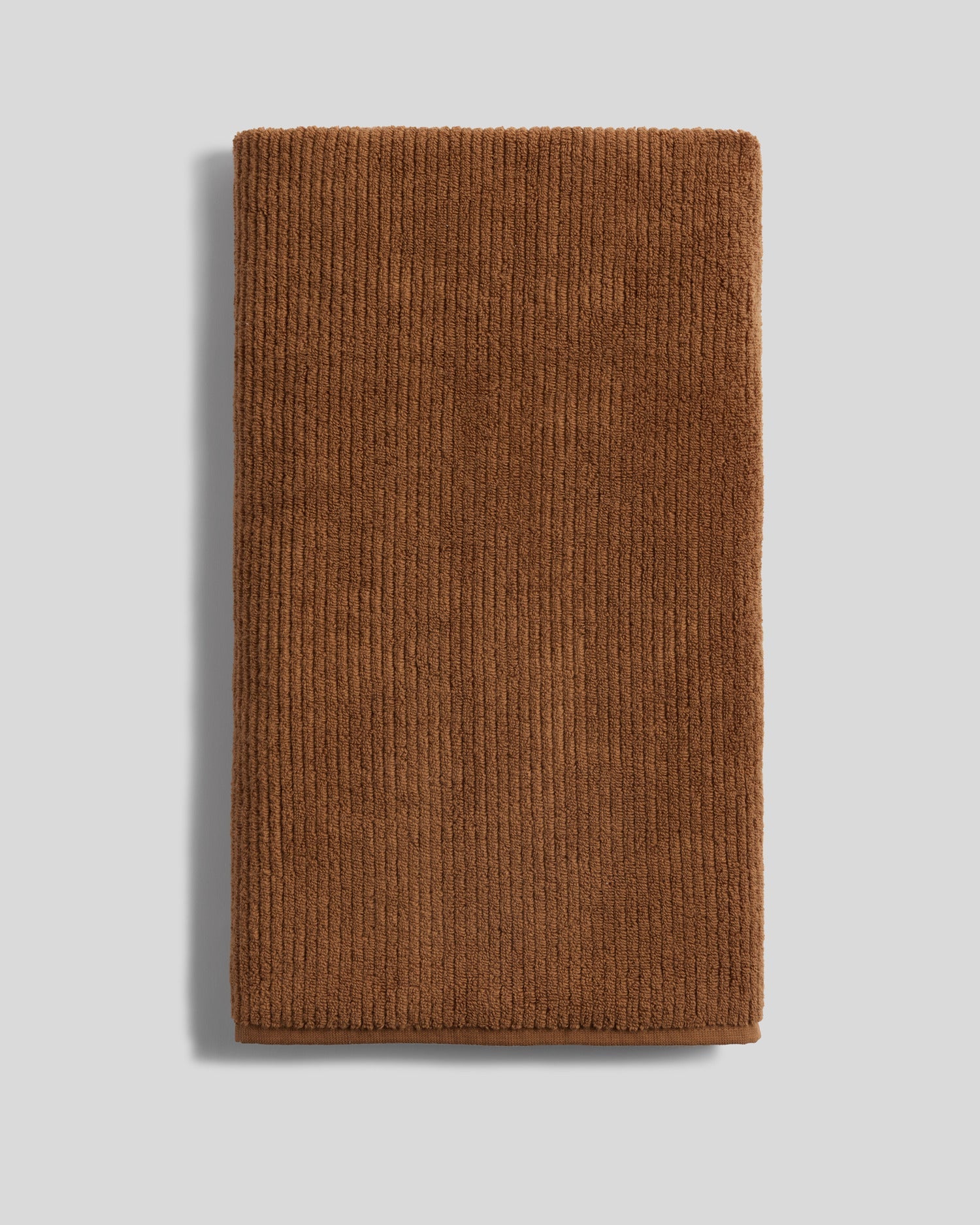 Soft Rib Towels in Tobacco by Parachute Home — view 9