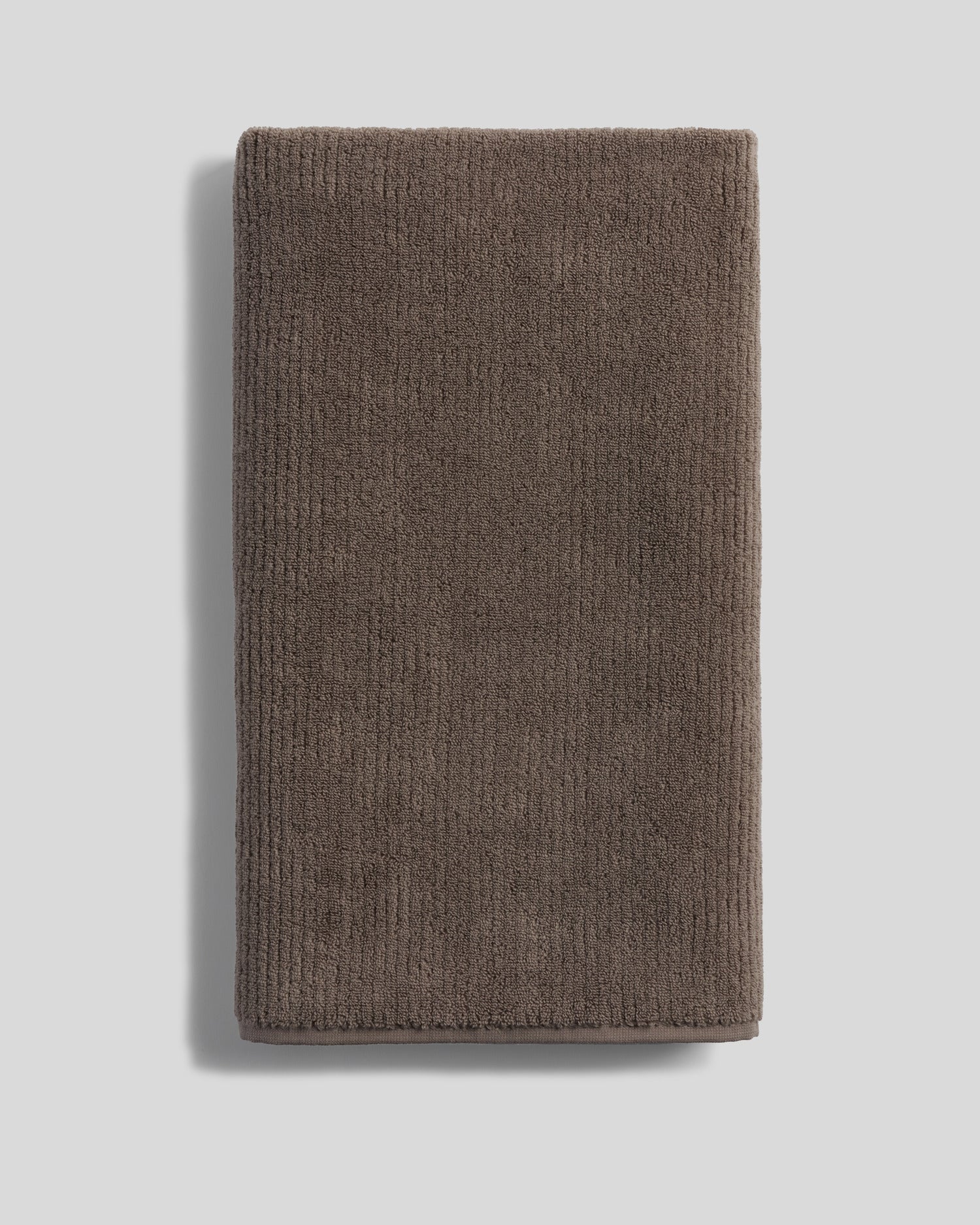 Soft Rib Towels in Warm Grey by Parachute Home — view 8