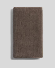 Soft Rib Towels in Warm Grey by Parachute Home — view 8