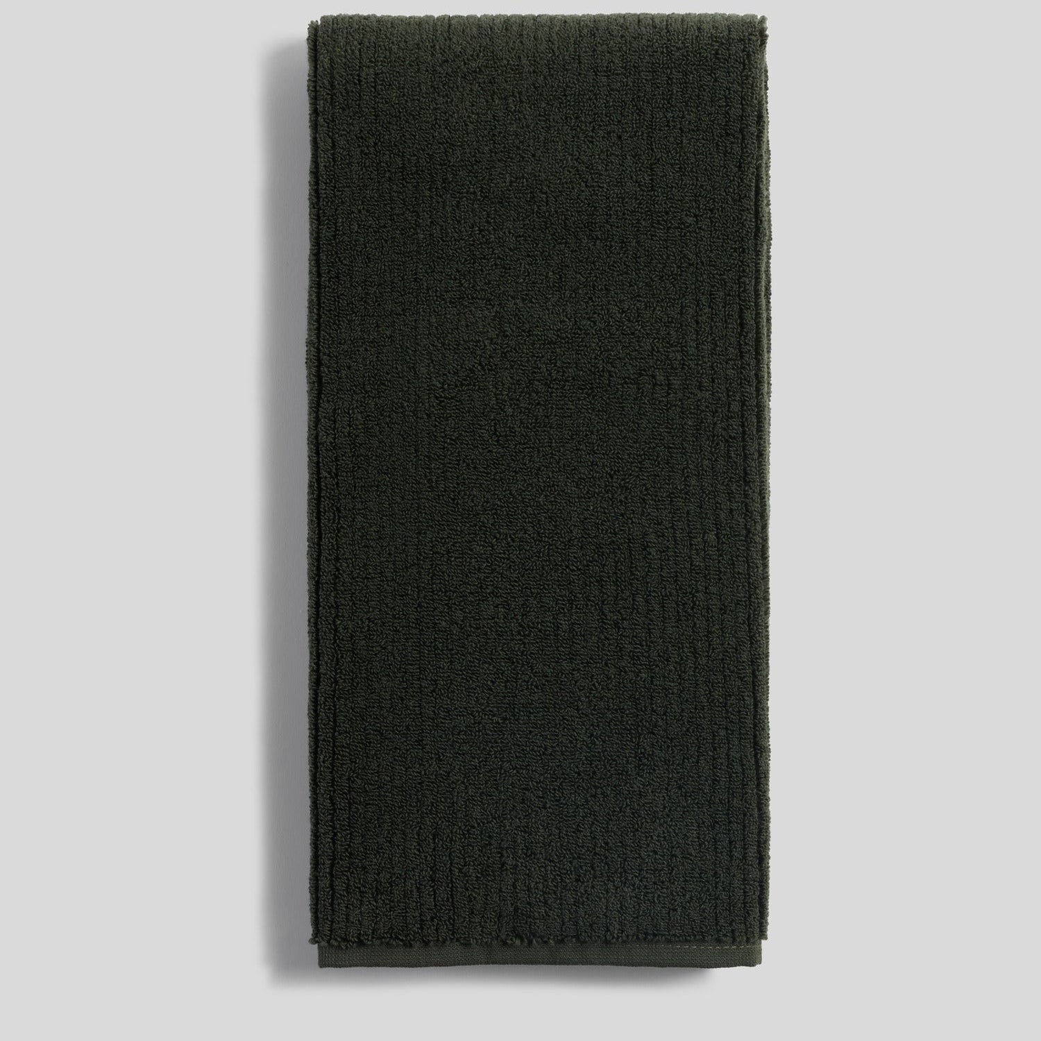 Soft Rib Towels in Evergreen by Parachute Home — view 5
