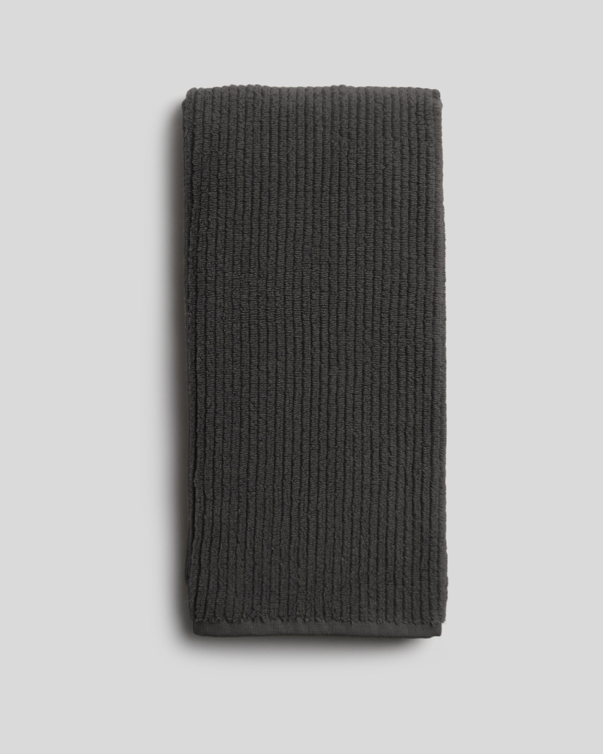 Soft Rib Towels in Onyx by Parachute Home — view 7