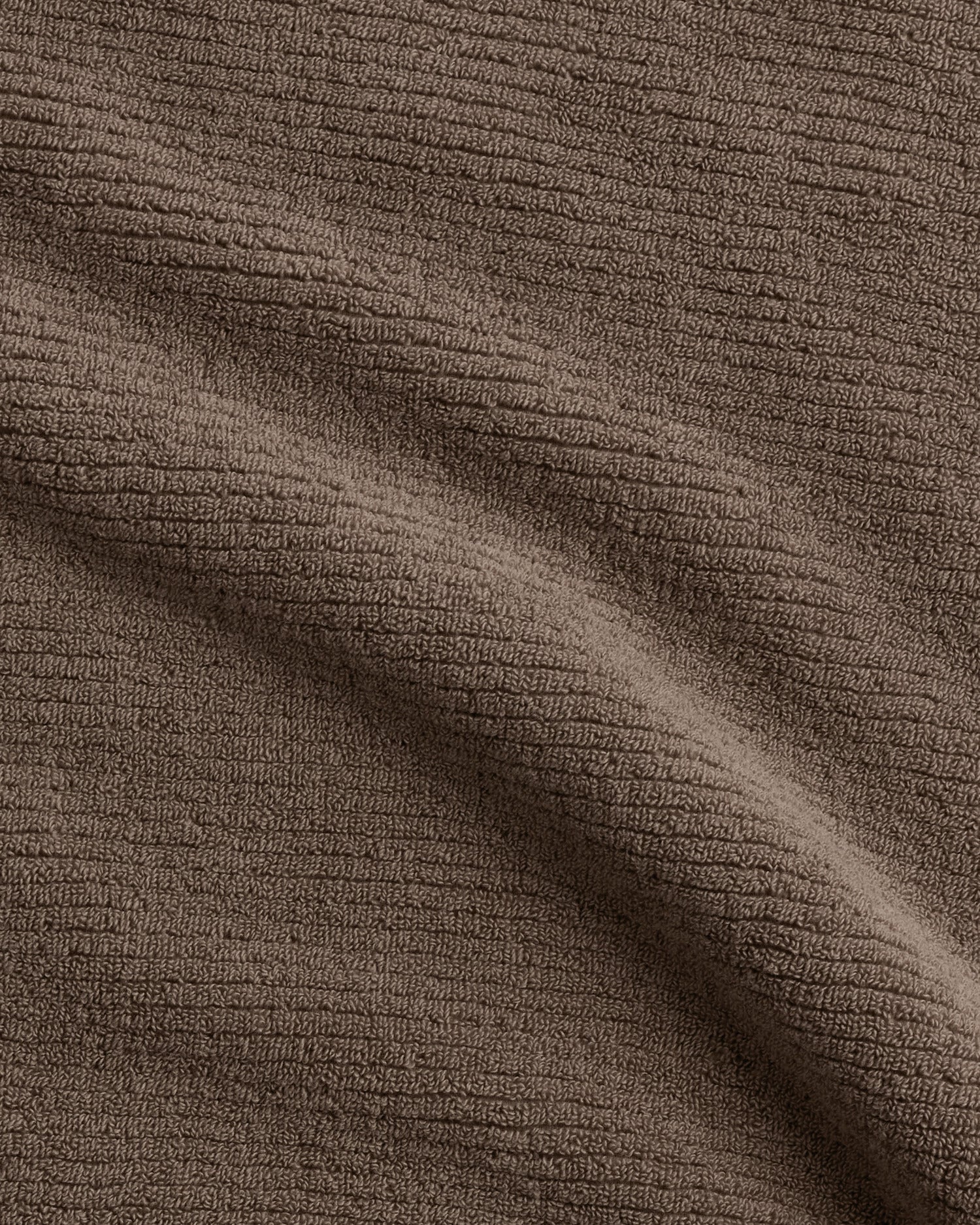 Soft Rib Towels in Warm Grey by Parachute Home — view 3