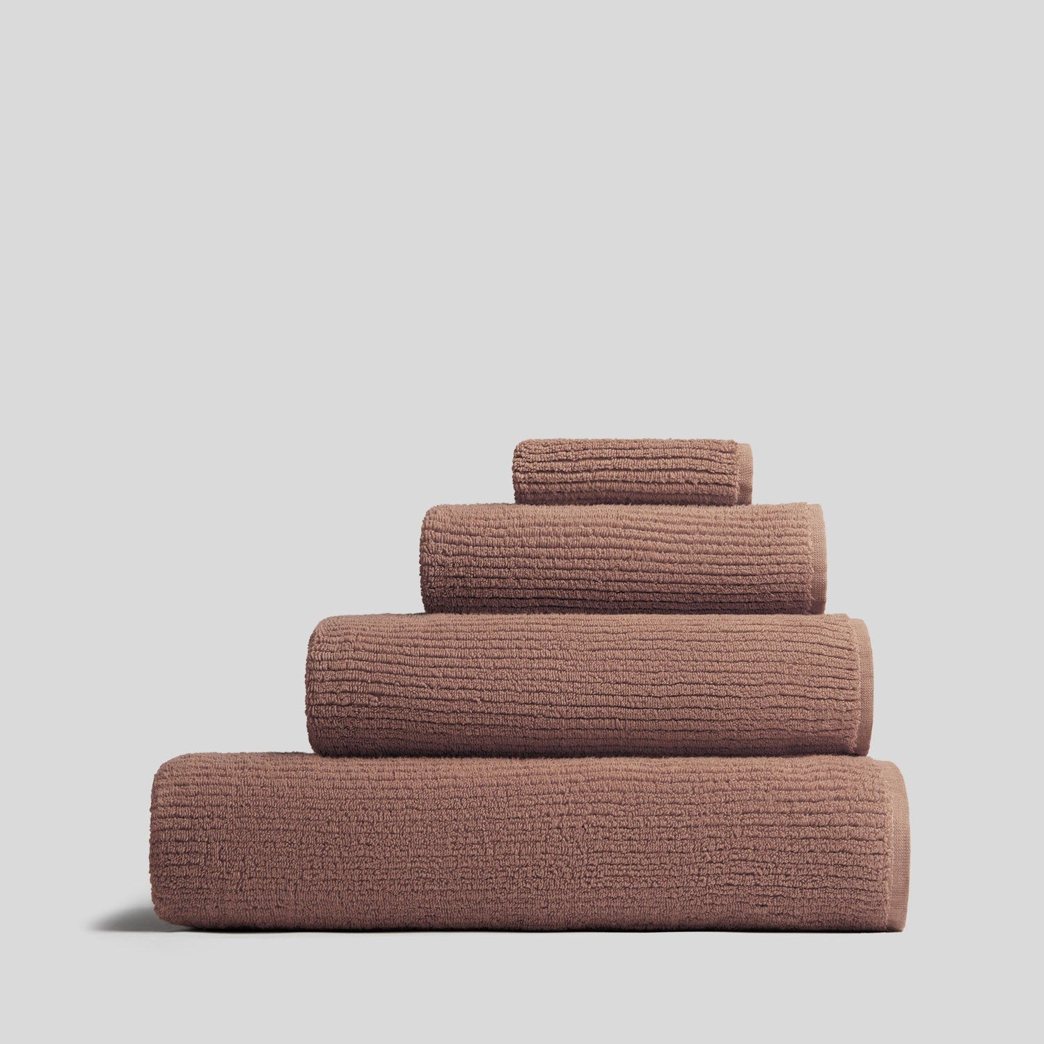 Soft Rib Towels in Adobe by Parachute Home — view 1