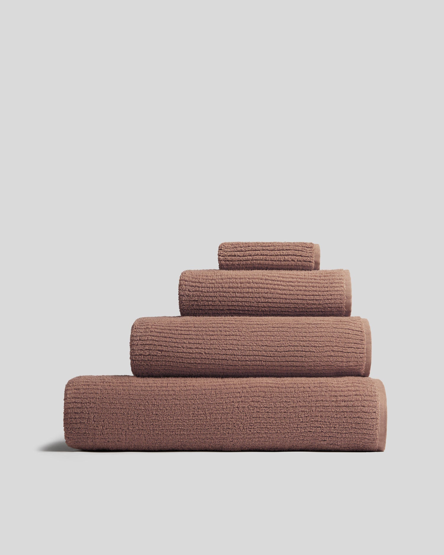 Soft Rib Towels in Adobe by Parachute Home — view 1