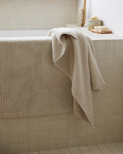 Soft Rib Towels in Bone by Parachute Home — view 5