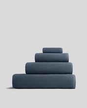 Soft Rib Towels in Dusk by Parachute Home — view 1