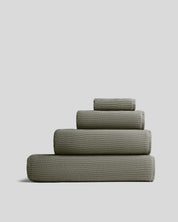 Soft Rib Towels in Moss by Parachute Home — view 1