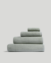 Soft Rib Towels in Sage by Parachute Home — view 1