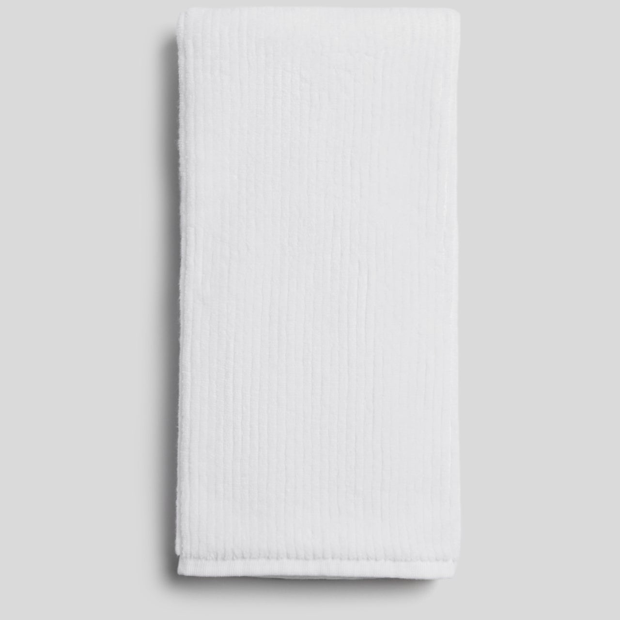 Soft Rib Towels in White by Parachute Home — view 7