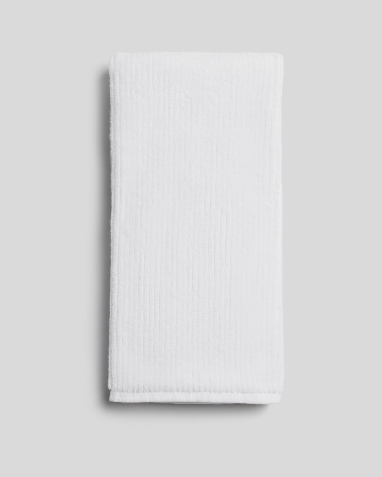 Soft Rib Towels in White by Parachute Home — view 7