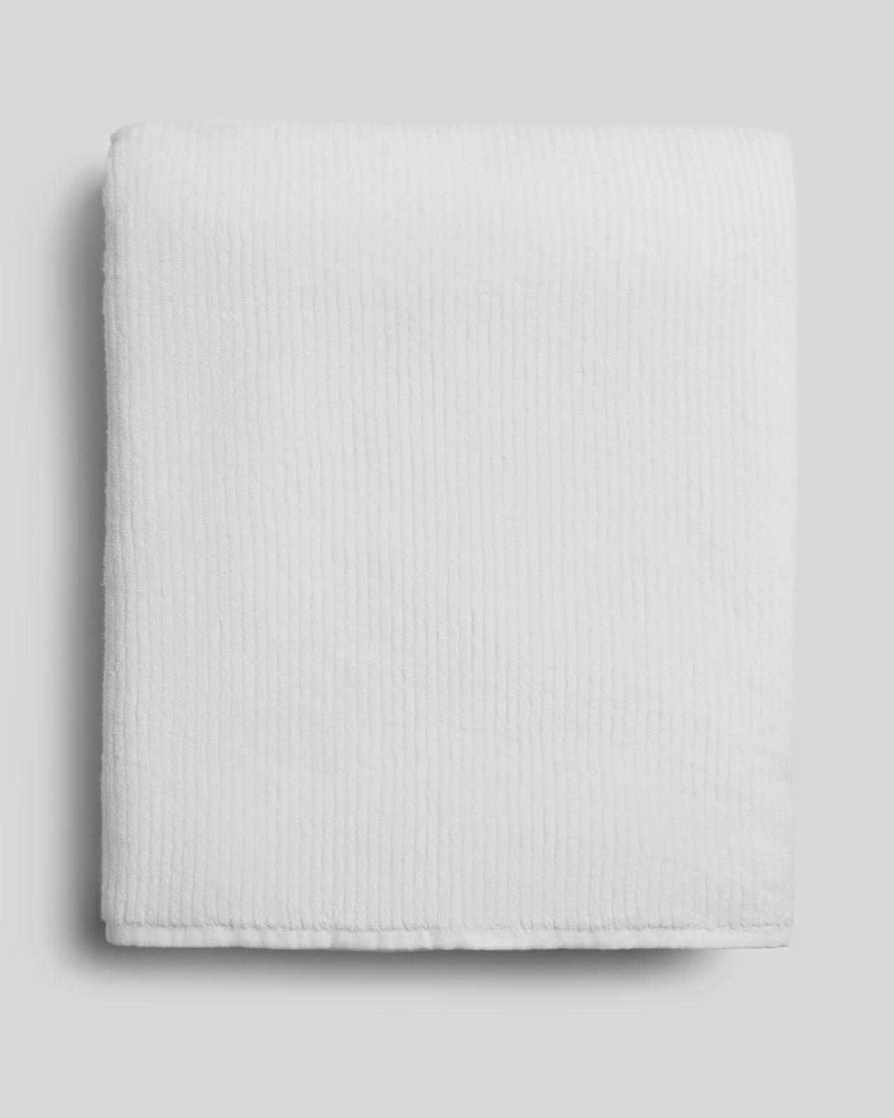 Soft Rib Towels in White by Parachute Home — view 9