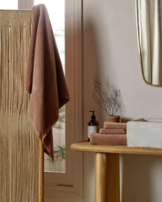 Soft Rib Towels in Adobe by Parachute Home — view 5