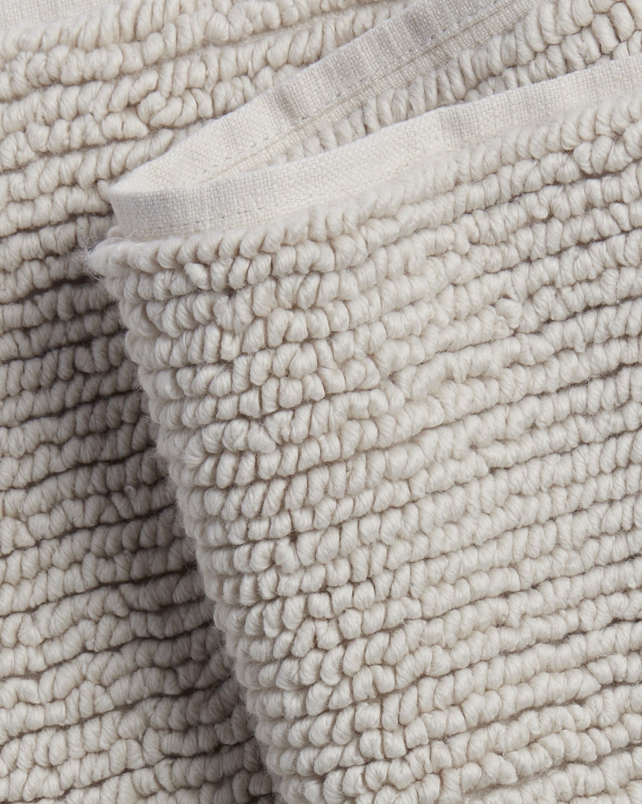 Soft Rib Tub Mat in Bone by Parachute Home — view 3