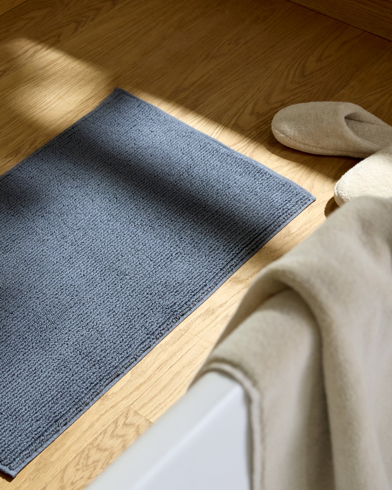 Soft Rib Tub Mat in Dusk by Parachute Home — view 2
