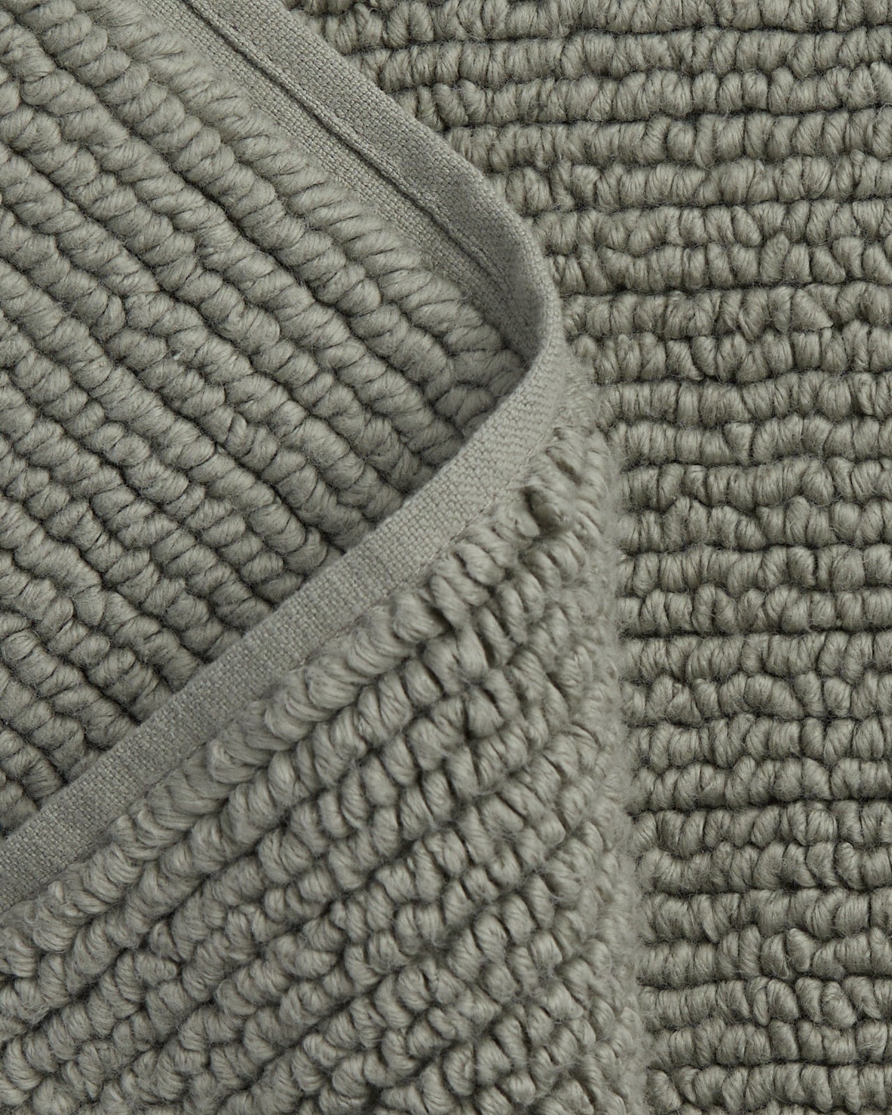 Soft Rib Tub Mat in Moss by Parachute Home — view 3