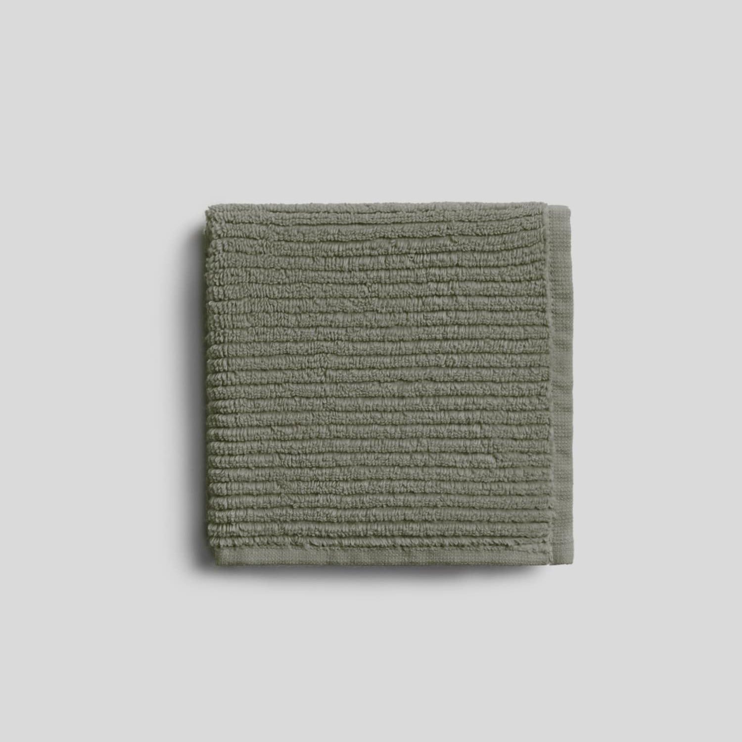 Soft Rib Towels in Moss by Parachute Home — view 5