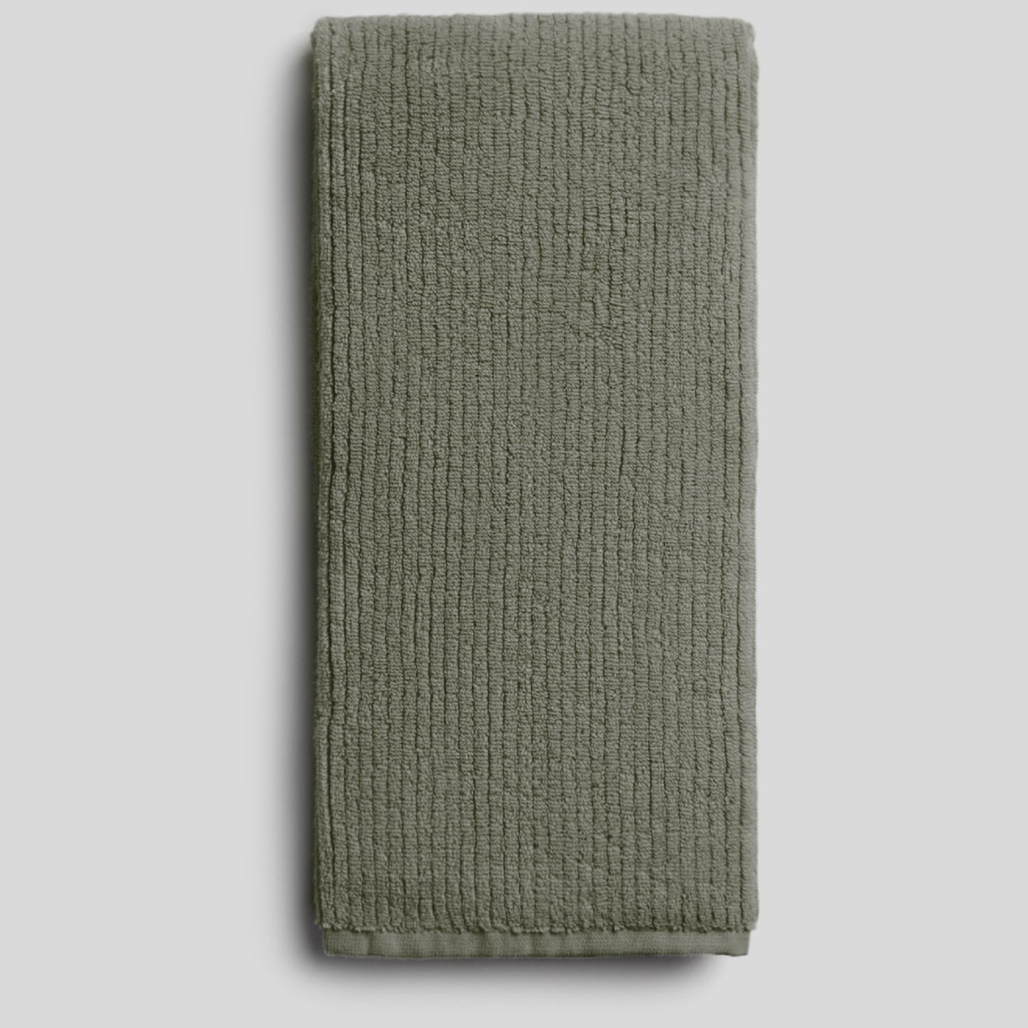 Soft Rib Towels in Moss by Parachute Home — view 6