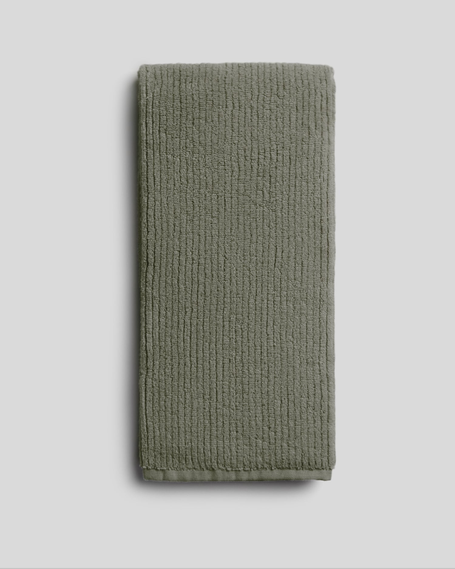Soft Rib Towels in Moss by Parachute Home — view 6