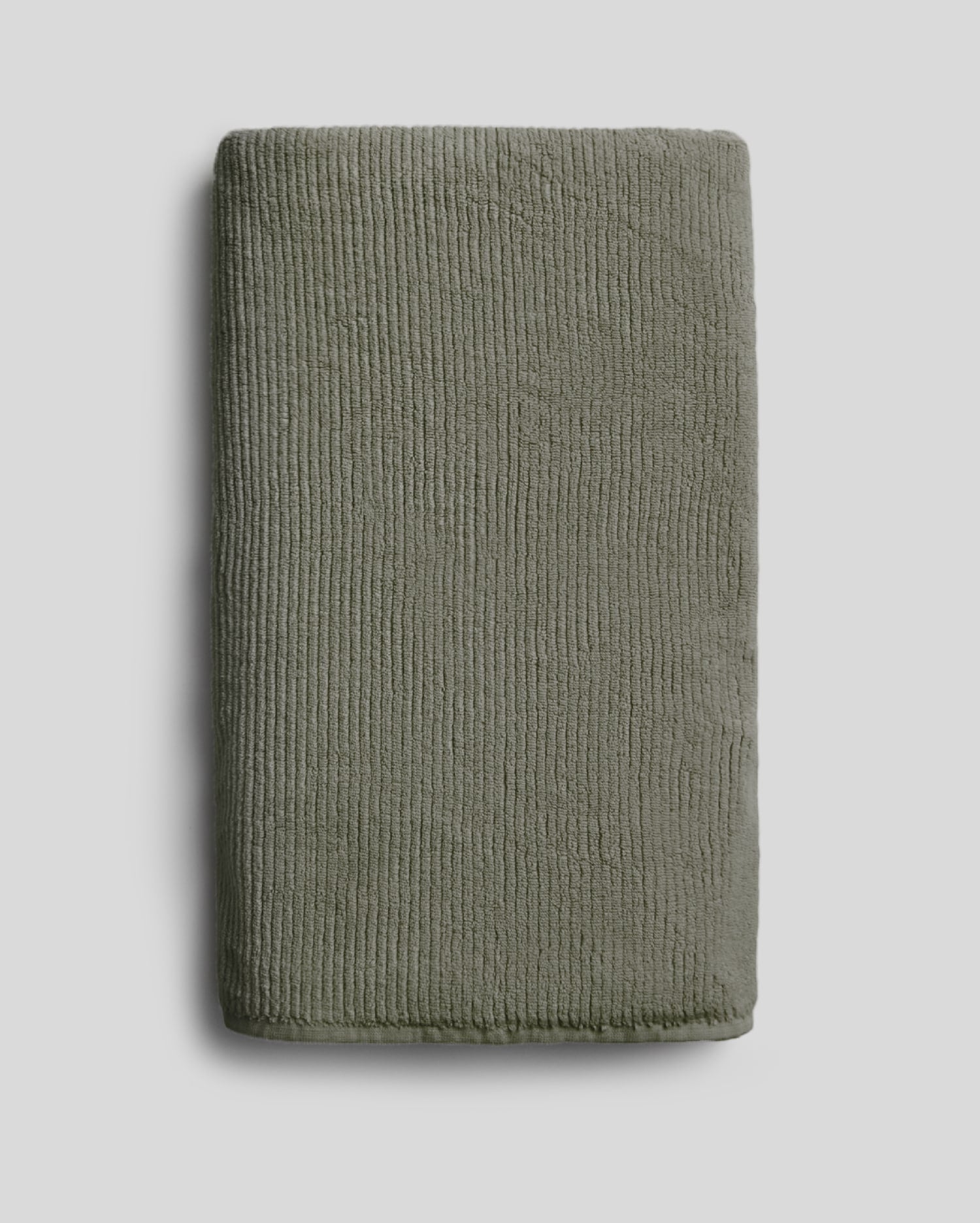 Soft Rib Towels in Moss by Parachute Home — view 7