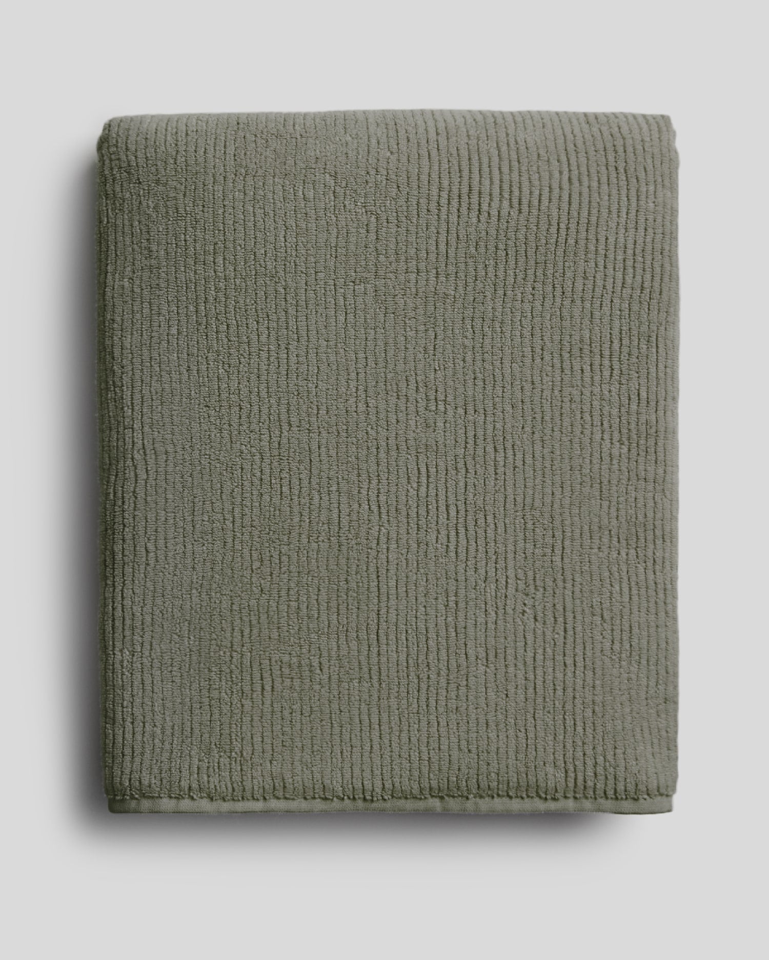 Soft Rib Towels in Moss by Parachute Home — view 8