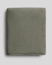 Soft Rib Towels in Moss by Parachute Home — view 8