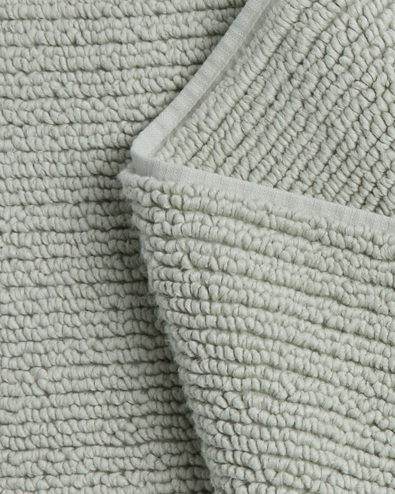 Soft Rib Tub Mat in Sage by Parachute Home — view 3