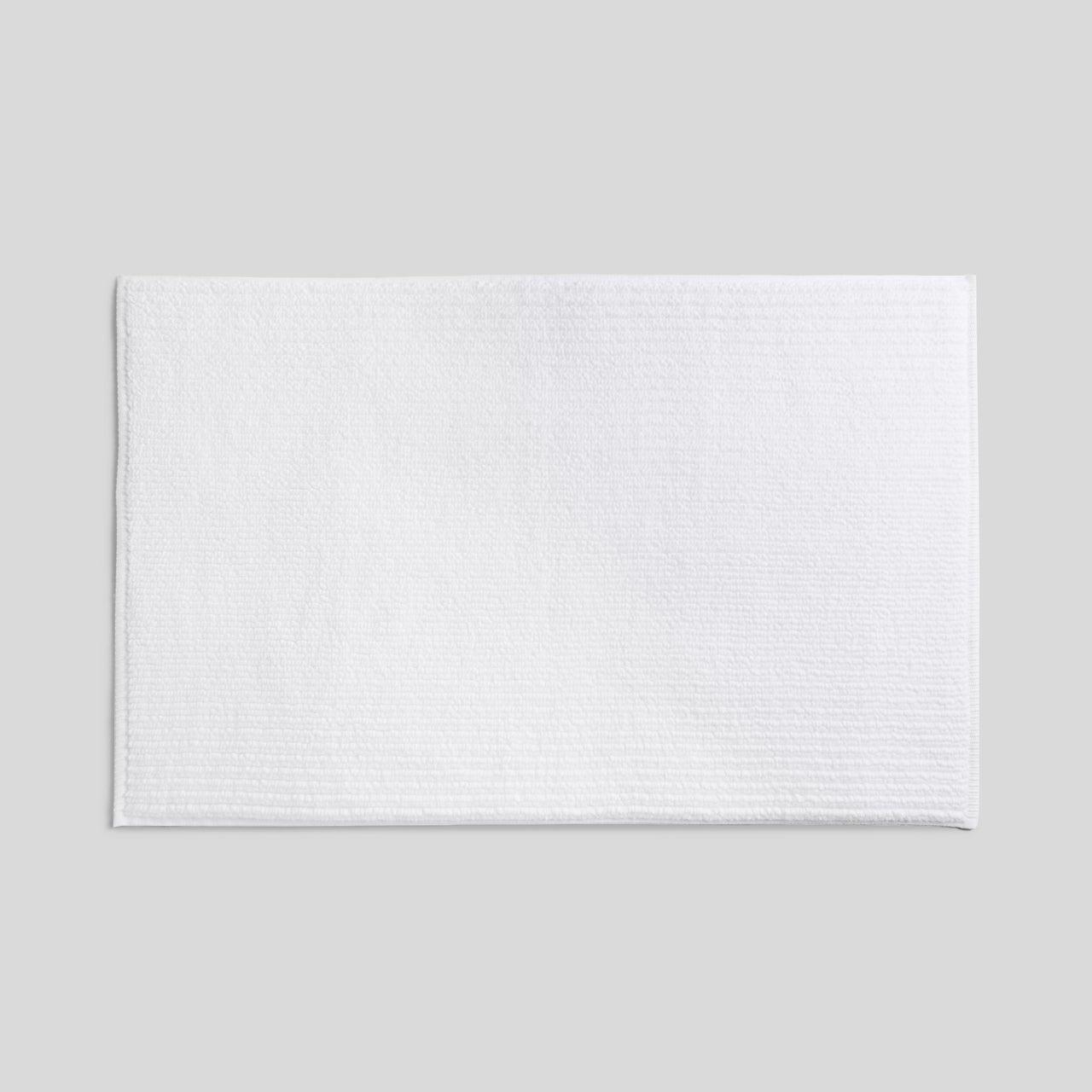 Soft Rib Tub Mat in White by Parachute Home — view 1