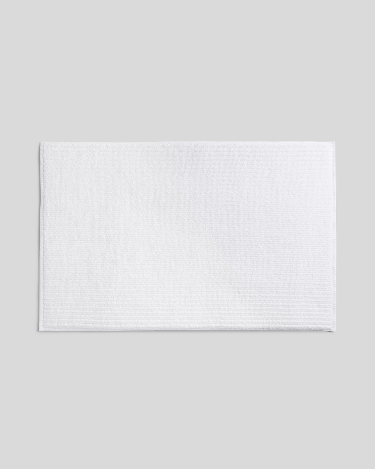Soft Rib Tub Mat in White by Parachute Home — view 1