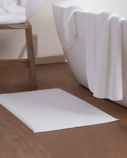 Soft Rib Tub Mat in White by Parachute Home — view 2
