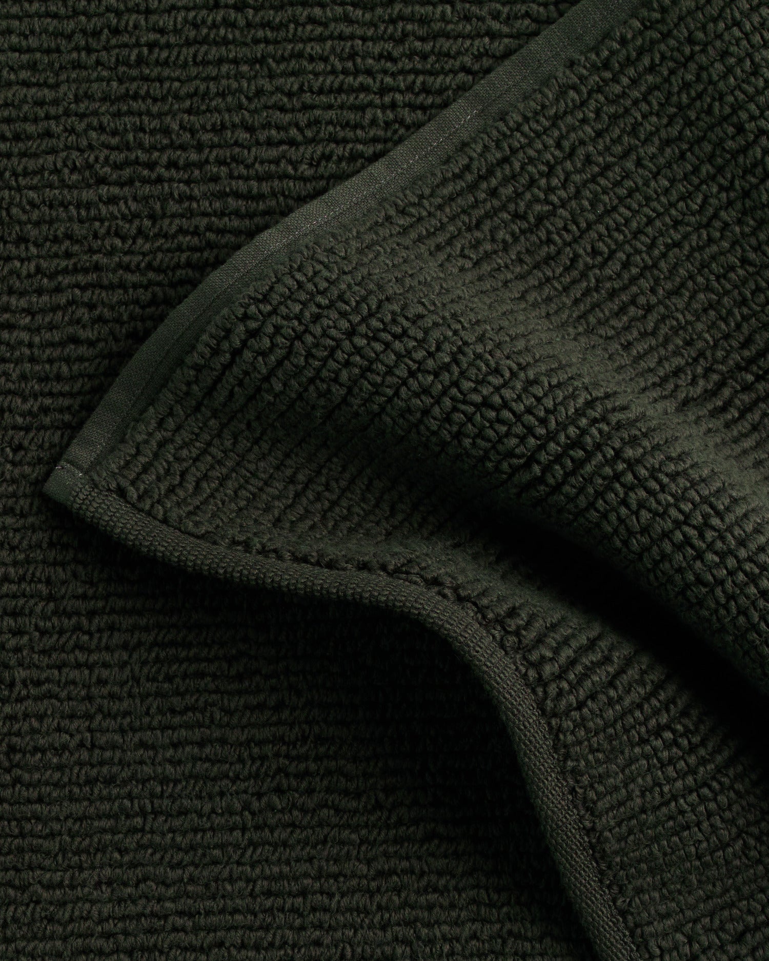 Soft Rib Tub Mat in Evergreen by Parachute Home — view 3