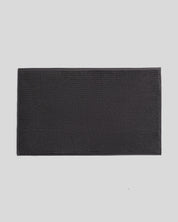 Soft Rib Tub Mat in Onyx by Parachute Home — view 1