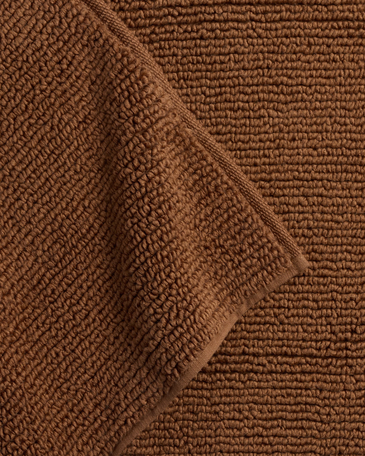 Soft Rib Tub Mat in Tobacco by Parachute Home — view 3