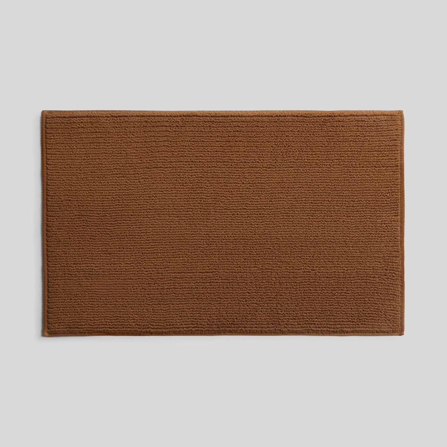 Soft Rib Tub Mat in Tobacco by Parachute Home — view 1