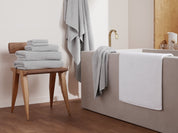 Soft Rib Tub Mat in White by Parachute Home — view 4