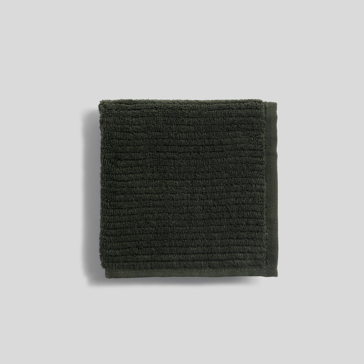 Soft Rib Towels in Evergreen by Parachute Home — view 4