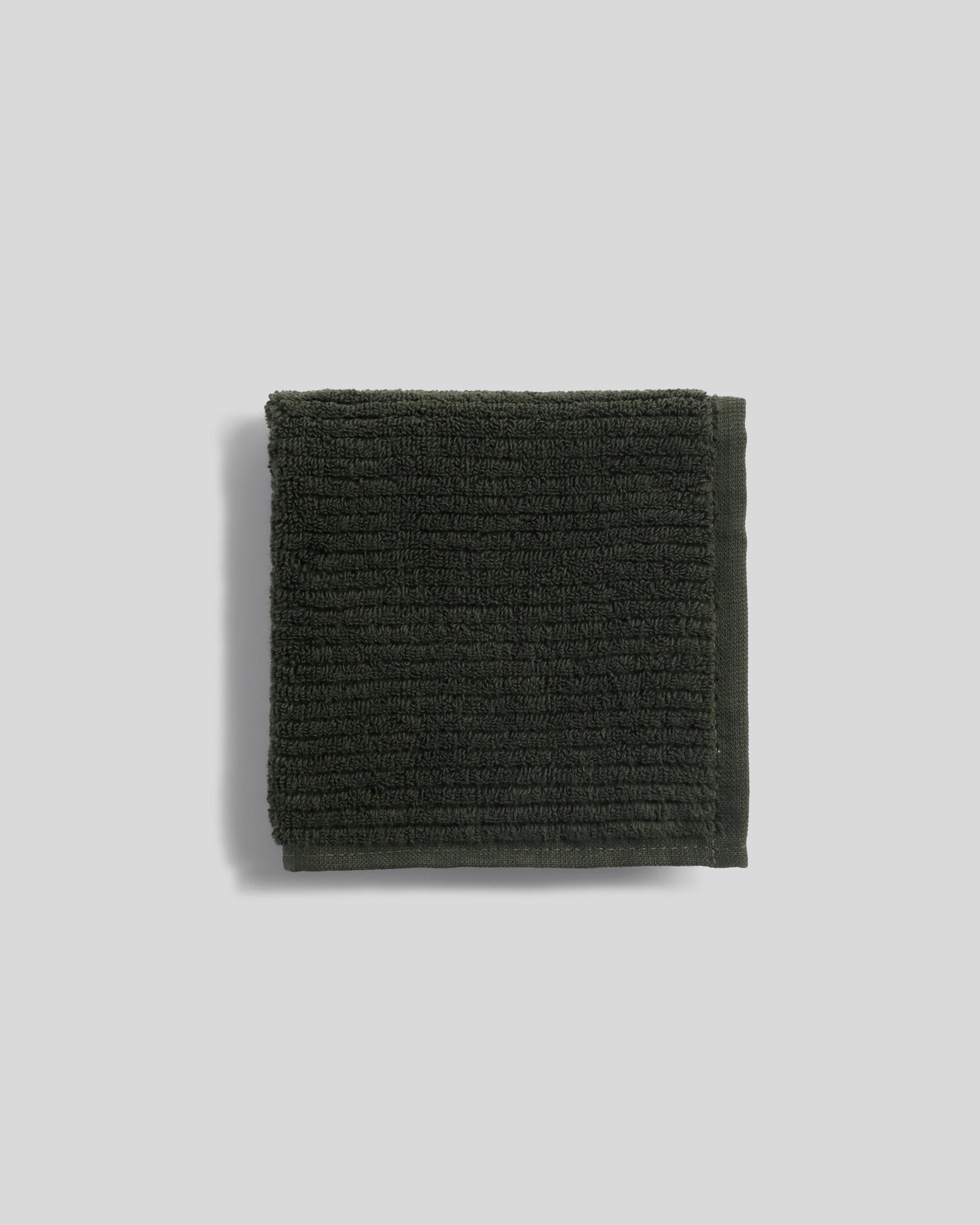Soft Rib Towels in Evergreen by Parachute Home — view 4