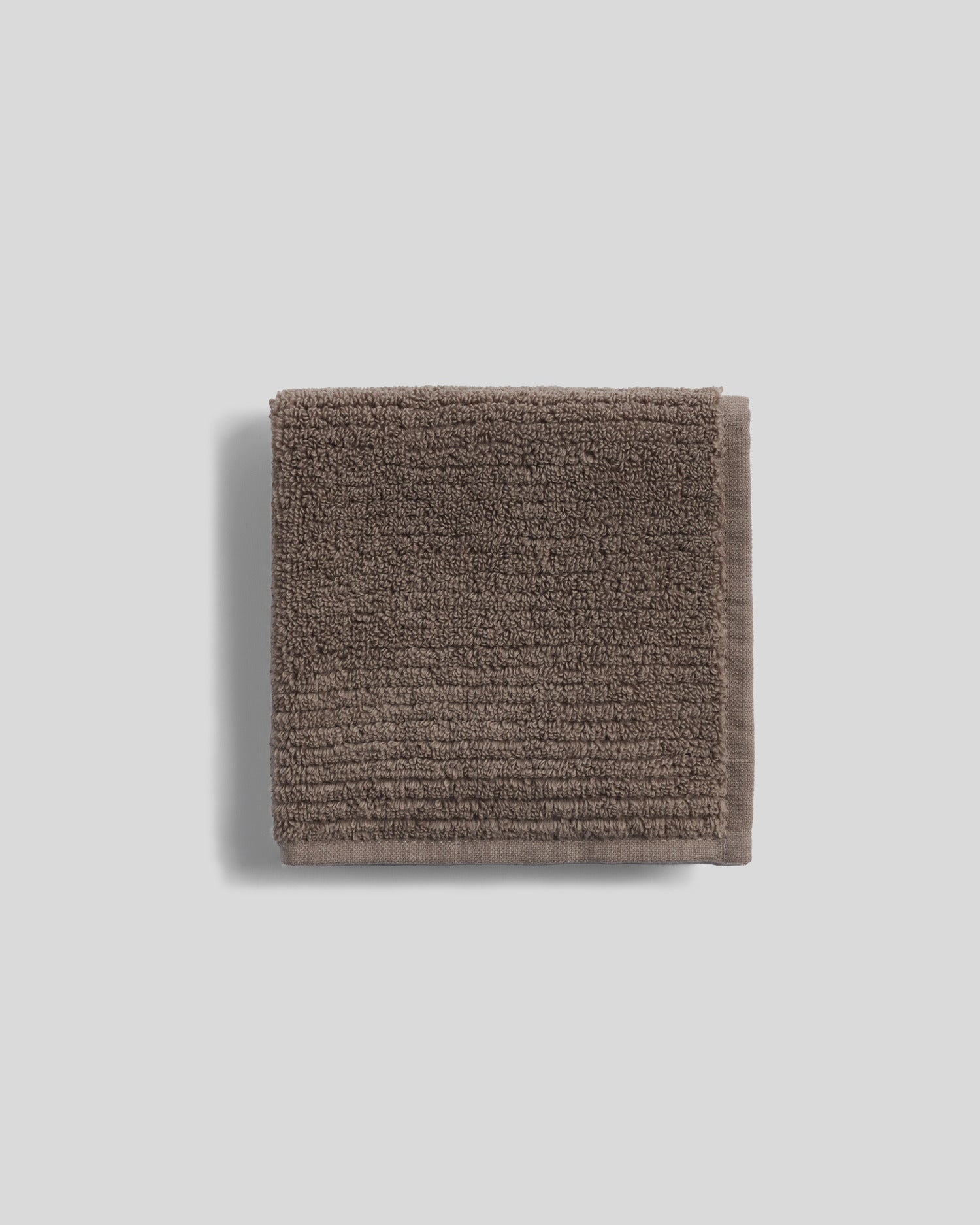 Soft Rib Towels in Warm Grey by Parachute Home — view 6